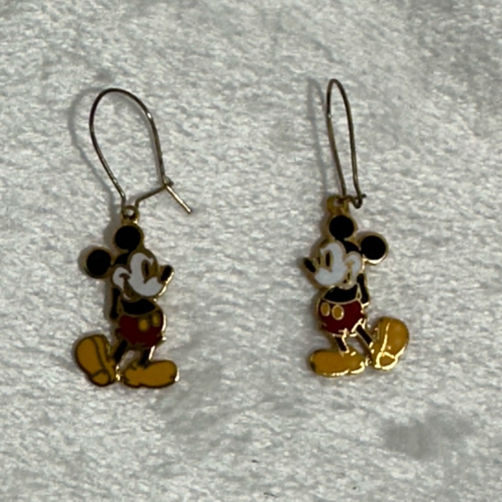 Vintage Disney Mickey Mouse Earrings